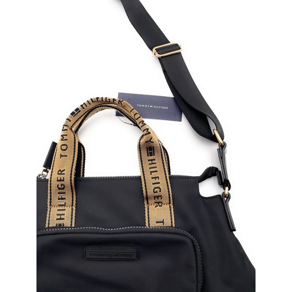 Bag I I Black I Handbag I Shoulder Bag I Nylon I 30 X 20 X 15 Cm I Th o_o - Picture 2 of 6